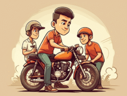 Gaya Perubahan Motor Retro di Golongan Anak Belia