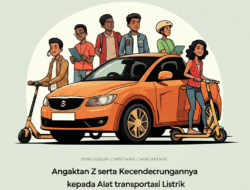 Angkatan Z serta Kecenderungannya  kepada Alat transportasi Listrik