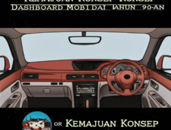 Kemajuan Konsep Dashboard Mobil Dari Tahun 90-an