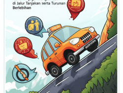 Kunci Terjaga Mengemudi di Jalur Tanjakan serta Turunan Berlebihan