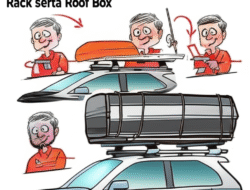 Panduan Terjaga Memasang Roof Rack serta Roof Box