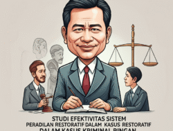 Studi Efektivitas Sistem Peradilan Restoratif Dalam Kasus Kriminal Ringan