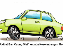 Akibat Ban Caung Sisi  kepada Keseimbangan Mobil