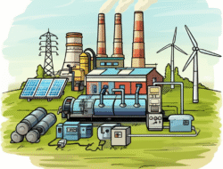 Gaya pemakaian daya pengganti di pabrik manufaktur