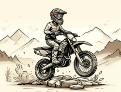 Motor Trail Sebagai Alat transportasi Harian di Area Pegunungan