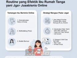 Cara Mengatur Jadwal Daily Routine yang Efektif untuk Ibu Rumah Tangga yang Juga Berbisnis Online