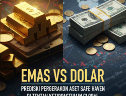 Emas vs Dolar: Prediksi Pergerakan Aset Safe Haven di Tengah Ketidakpastian Global