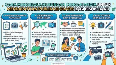 Cara Mengelola Hubungan Dengan Media Untuk Mendapatkan Publikasi Gratis Bagi Bisnis Baru