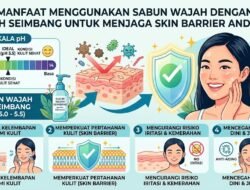 Manfaat Menggunakan Sabun Wajah Dengan pH Seimbang Untuk Menjaga Skin Barrier Anda